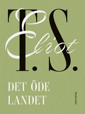 cover image of Det öde landet